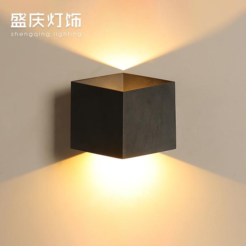 户外壁灯防水别墅室外创意简约庭院led过道楼梯露台酒店阳台壁灯