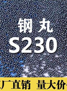 钢丸s230生产厂家 抛丸机钢丸钢砂抛光除锈磨料钢球不锈钢切丸