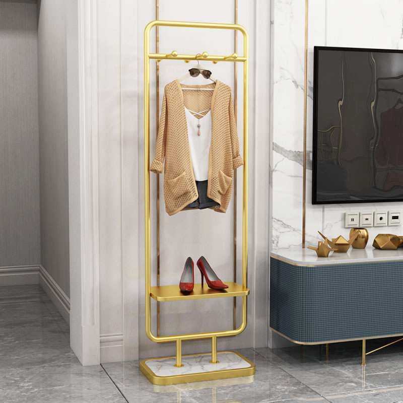 现代家用简约卧室包包衣服架 玄关挂衣架酒店民宿金色铁艺服装架,模玩/动漫/周边/娃圈三坑/桌游,模型制作工具/辅料耗材,淘宝优惠券,粉丝福利购,淘宝优惠卷