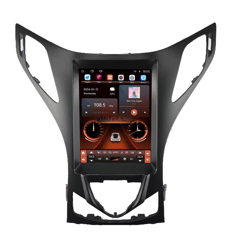 适用11-13款老雅尊9寸安卓导航面框百变套框架车载DVD面板改装