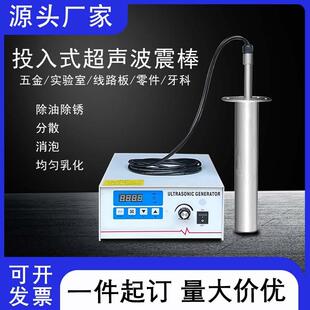 超声波清洗棒投入式实验室均质乳化分散提取消泡超声波振动棒厂家