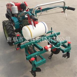 多功能地膜机设备 地膜覆盖机视频 多用途花生地膜机