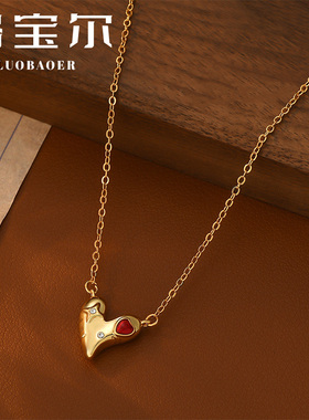 洛宝尔铜合金女日常风项链