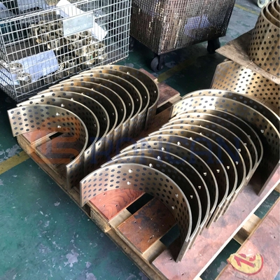 捏合搅拌机自润滑轴瓦 捏合机耐磨石墨铜套定做主轴定制工业