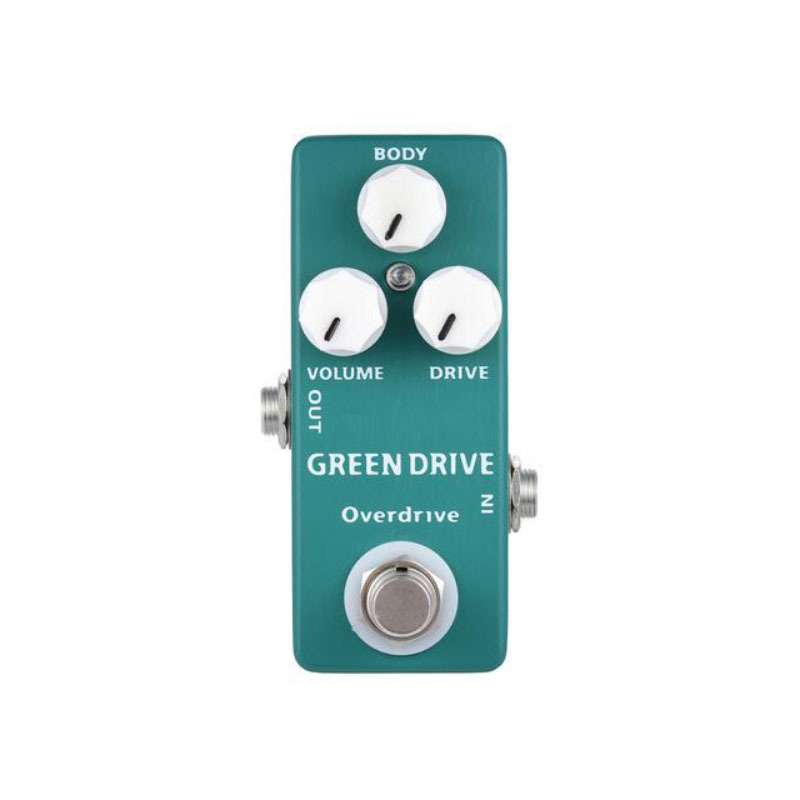 MOSKY GREEN DRIVE电吉他过载迷你单块效果器TS808 TS9风格MINI版