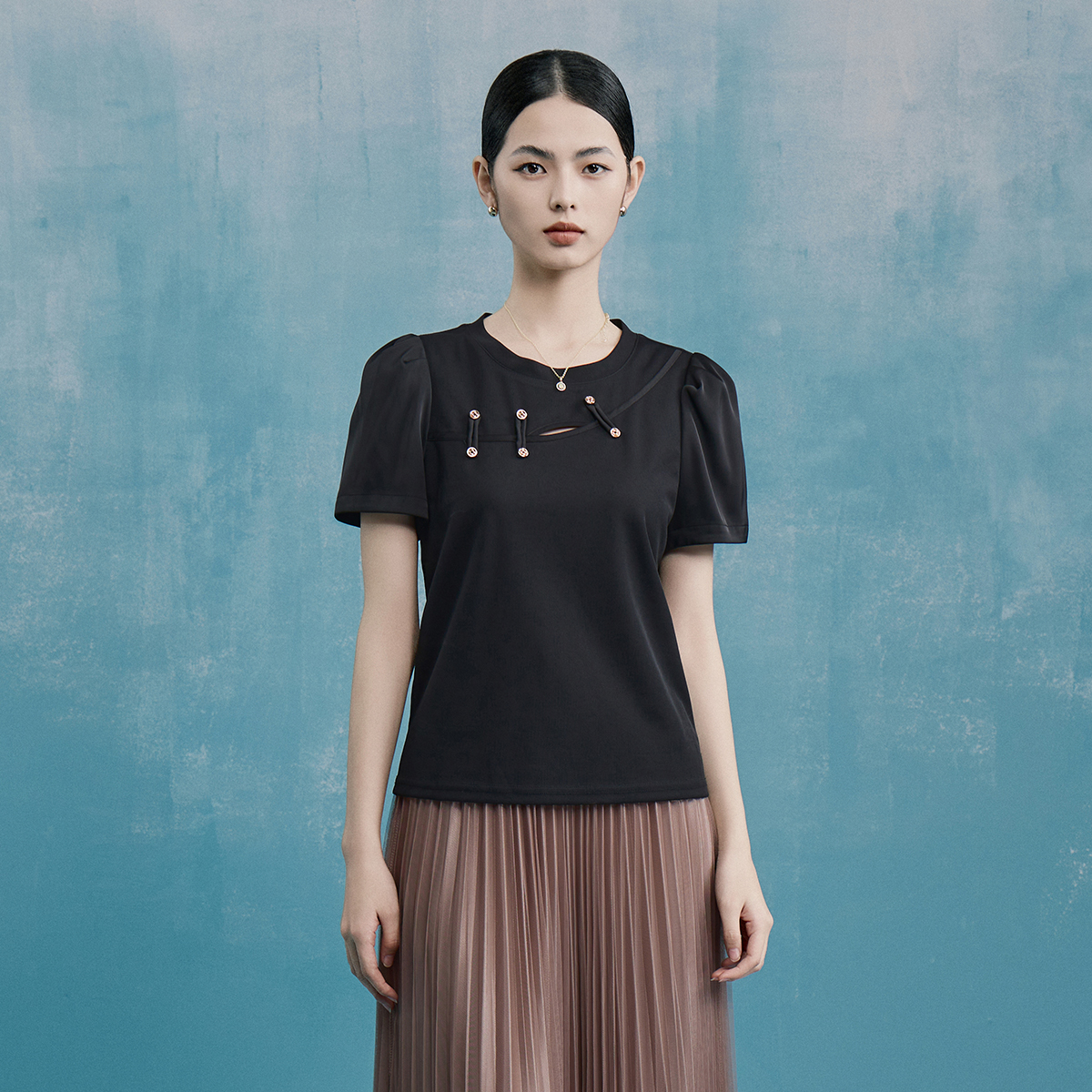 【天天&马天奴】黑色泡