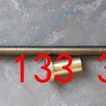 滕州产X5036B,X6036B升降台铣床工作台丝杠配件,钻铣床长丝杠配件