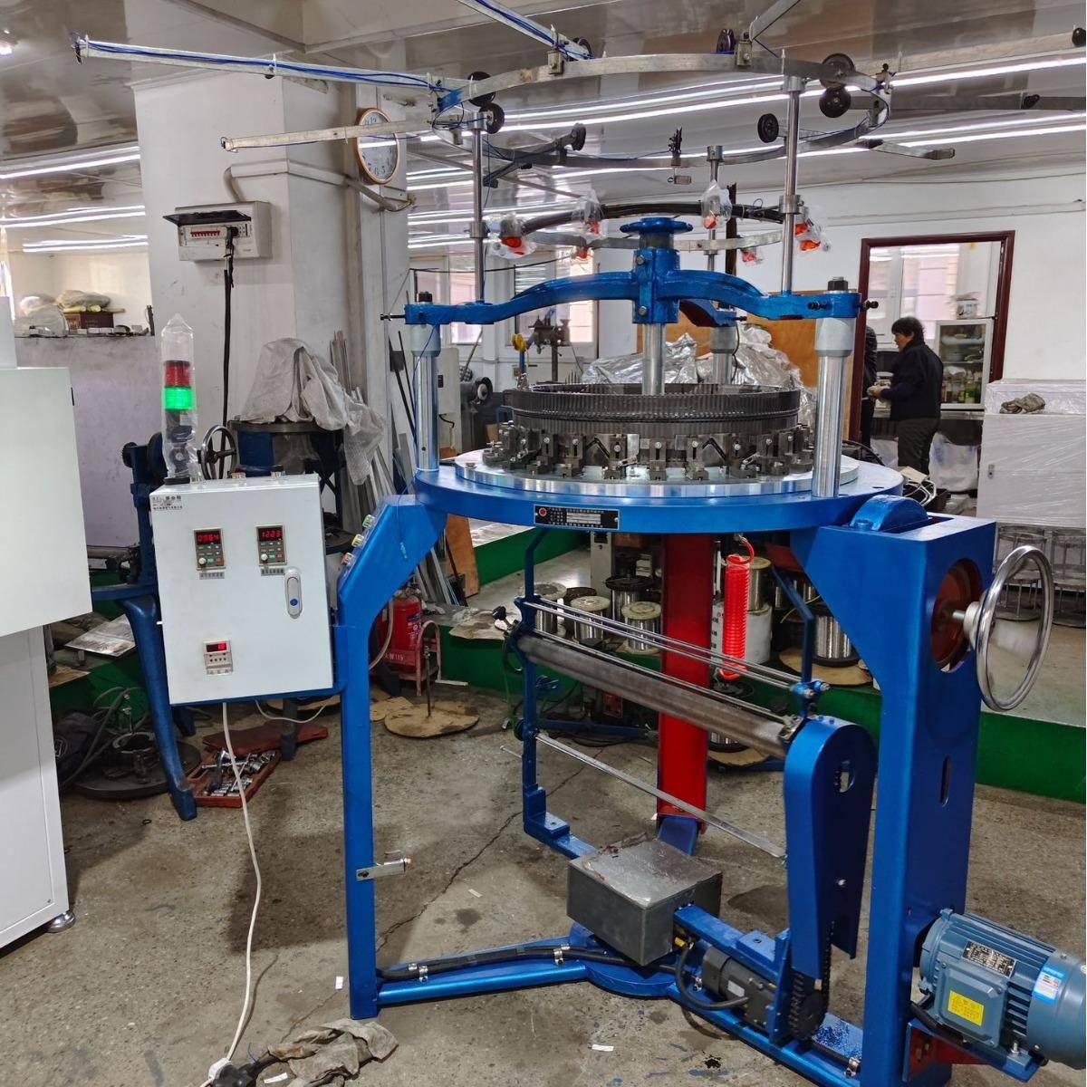 厂家供应全自动气液过滤网编织机全自动汽车气液过滤网编制机