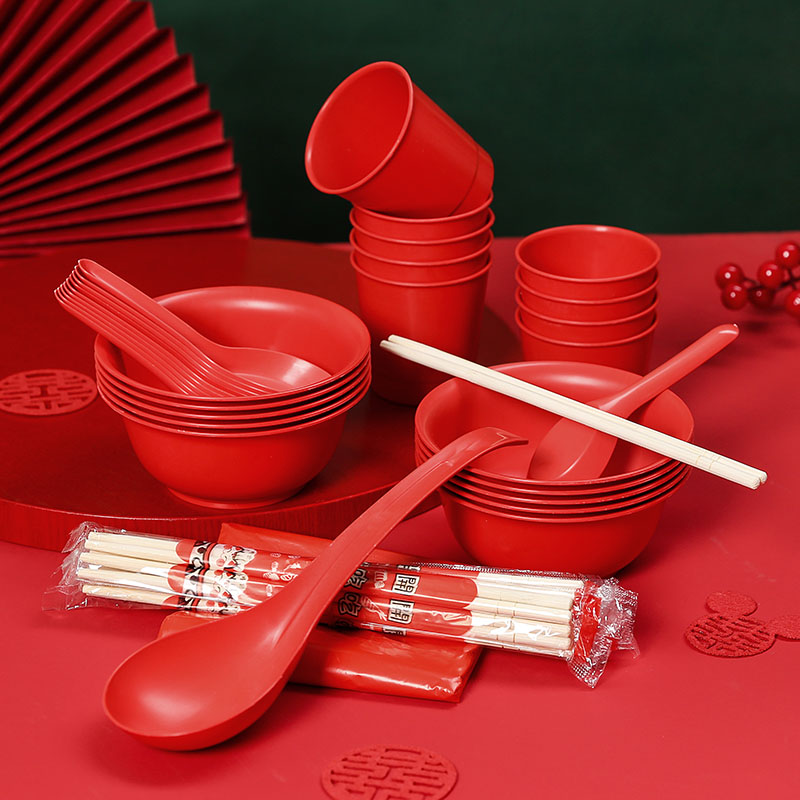 婚宴喜事一次性餐盒套装