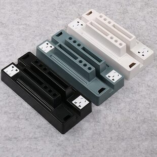 穿多功能夹夹屏风夹办公挡板隔板线盒桌面屏长方形多功能桌面夹板