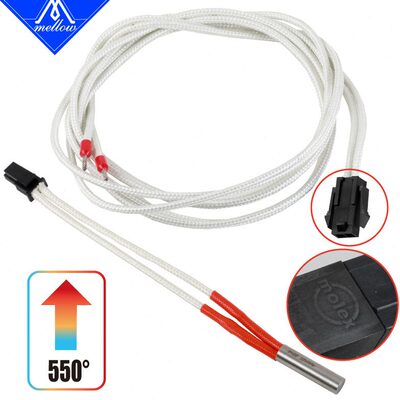 挤出18质 /热蚊子W622mm高Me专用头*品50端3D打印机加热管llow