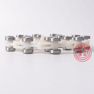 节群滑轮7单1滑轮链扶梯24节叉群组回旋双叉转回链电梯配件扶手带