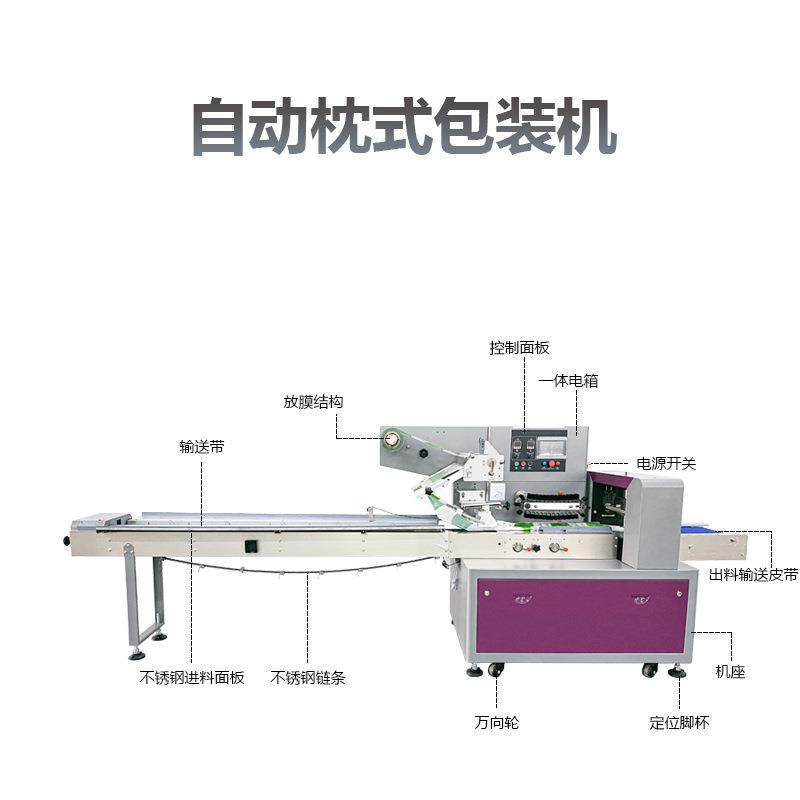 袋装水果枕式全自动机器包装机柠檬n设备自动
