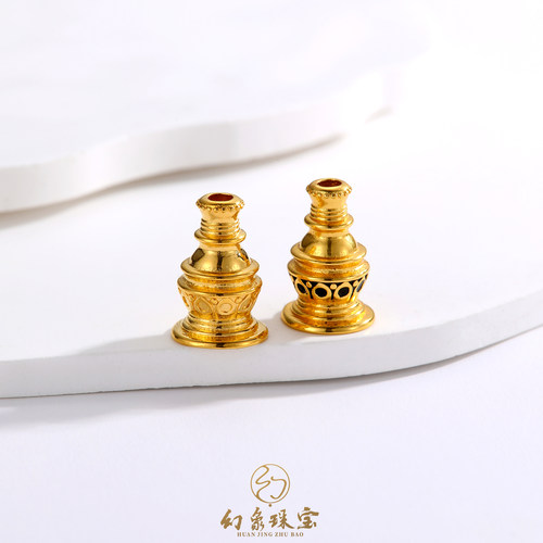 金包银佛珠火锅金塔塔头文玩配饰