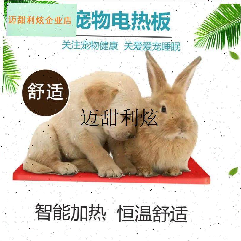 宠物取暖恒温电热板小动物防x水加热板狗狗电热毯幼崽保温底板包,