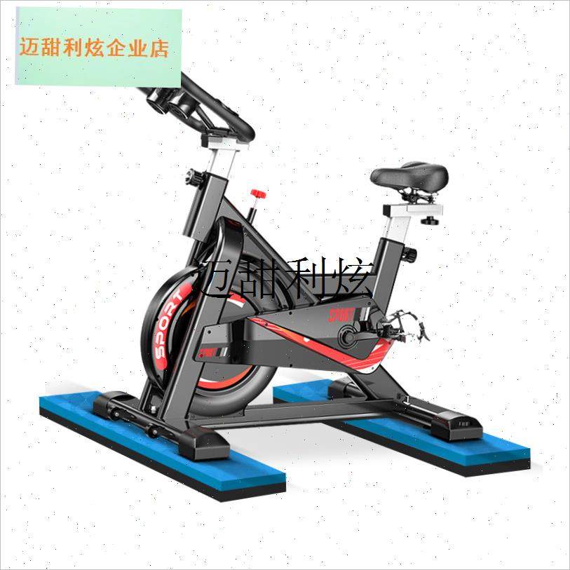 动感单车地垫跑步机垫子椭圆机防滑垫静音减震专V用隔音地毯健身,