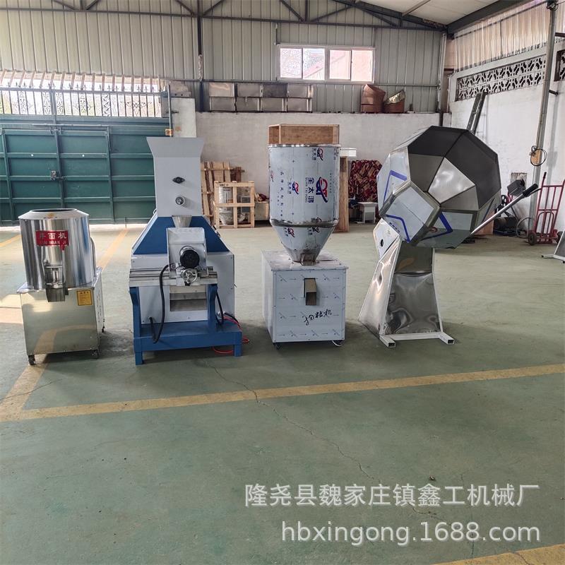 厂家定制小型狗粮机漂浮性鱼饲料颗粒膨化机猫粮制作机器