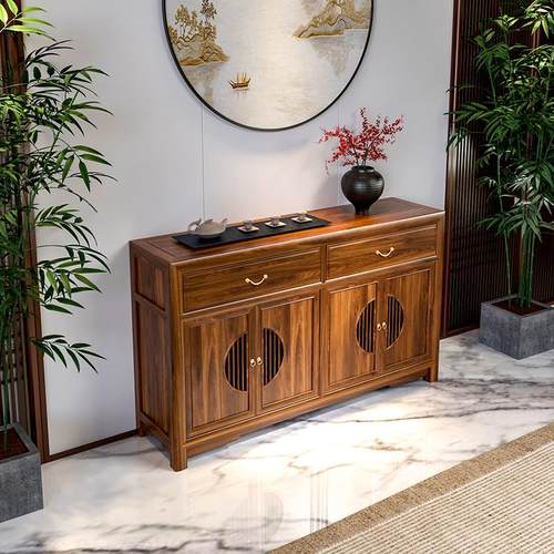 玄关办公中古风靠墙家用实木