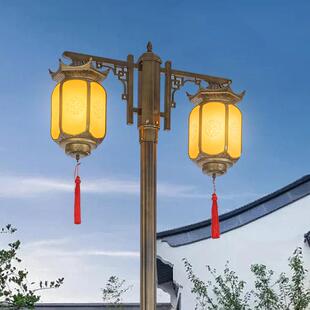 工厂直销户外防水LED中式灯笼庭院景观灯全铝新中式园区照明路灯