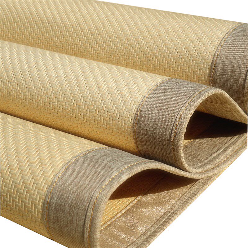 印尼藤席1.8m床凉席1.5米三件套1.2折叠单人P宿舍学生空调冰丝席