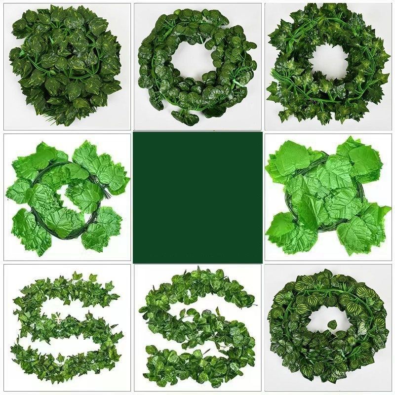 彷真葡萄叶假花树叶子藤条绿植物装饰花藤吊顶水管道塑料藤蔓缠绕,鲜花速递/花卉仿真/绿植园艺,仿真绿植,淘宝优惠券,粉丝福利购,淘宝优惠卷