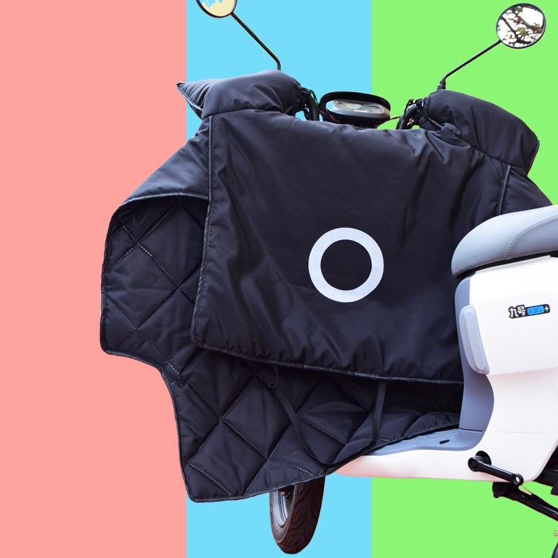 电动车四季挡风被通n用春秋薄款护膝双面防水挡风罩电瓶车防晒罩
