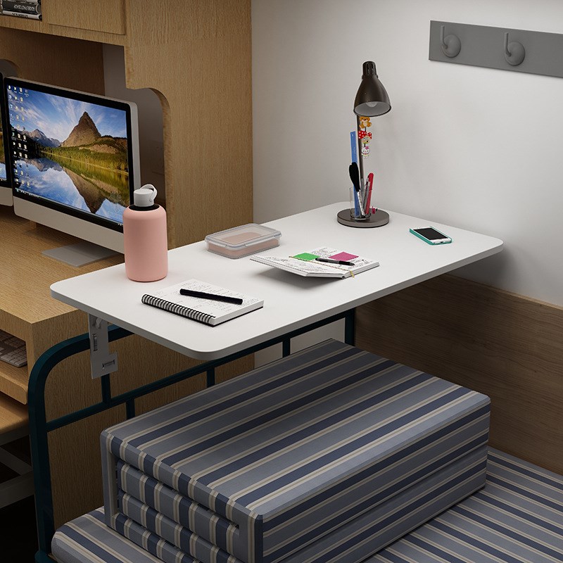 床上桌大学生宿舍神器书桌写字桌寝室上铺懒人笔记本电脑桌小桌子