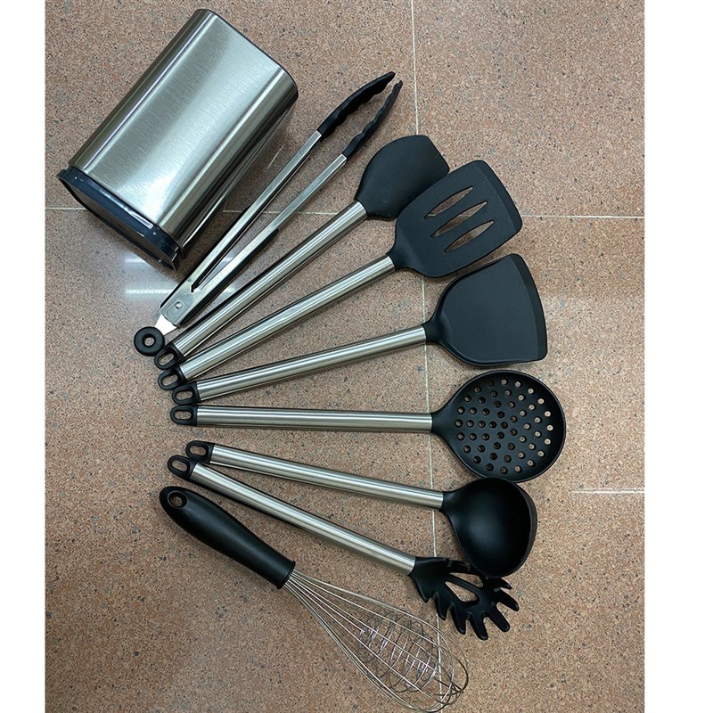 客户组合 厨具8件套配不锈钢桶