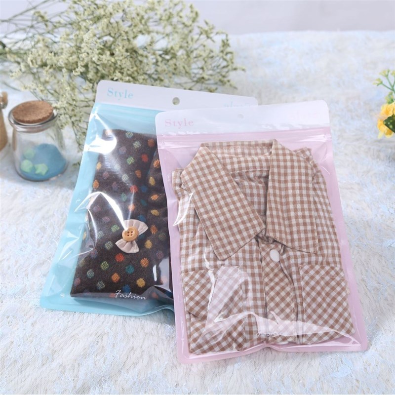 现货内裤包装袋塑料袋打底裤冰袖文胸服装礼品袋子衬衫密封定制