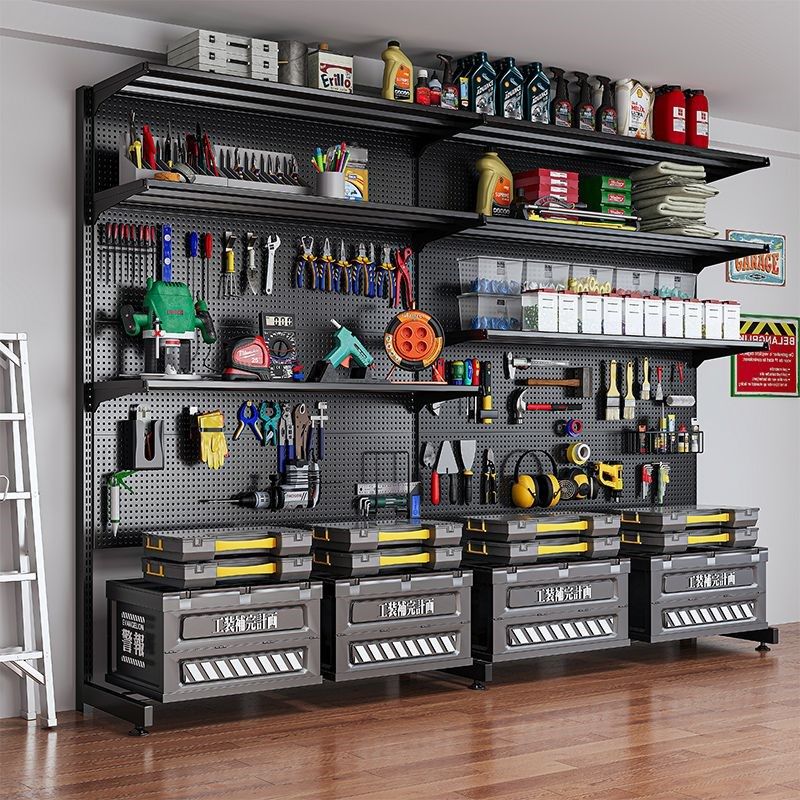 洞洞板置物架落地立式五金工具收纳架运动装备金属免打孔家用货架,收纳整理,收纳洞洞板,淘宝优惠券,粉丝福利购,淘宝优惠卷