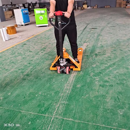 手动液压叉车托k盘车搬运车手推车3吨2吨装卸车地牛