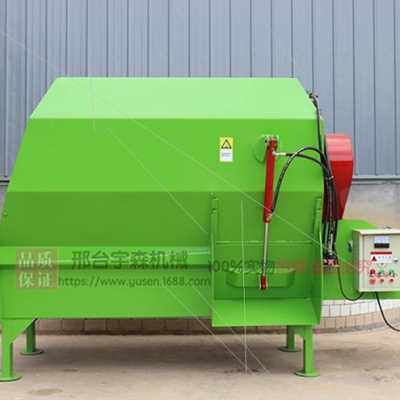 极速新品卧式牛羊草料搅拌机全日粮饲料混合拌P料机揉丝铡草粉碎