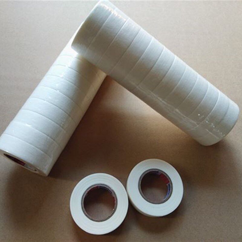 新品美纹纸胶带1.8公分油w工喷漆保护纸分格纸带白色美纹纸分色纸