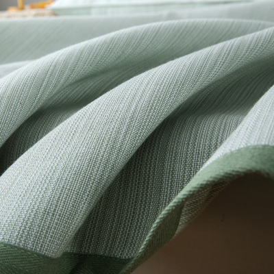 极速【北欧好货】老粗布r凉席学生宿舍单人床单加厚加密亚麻席夏