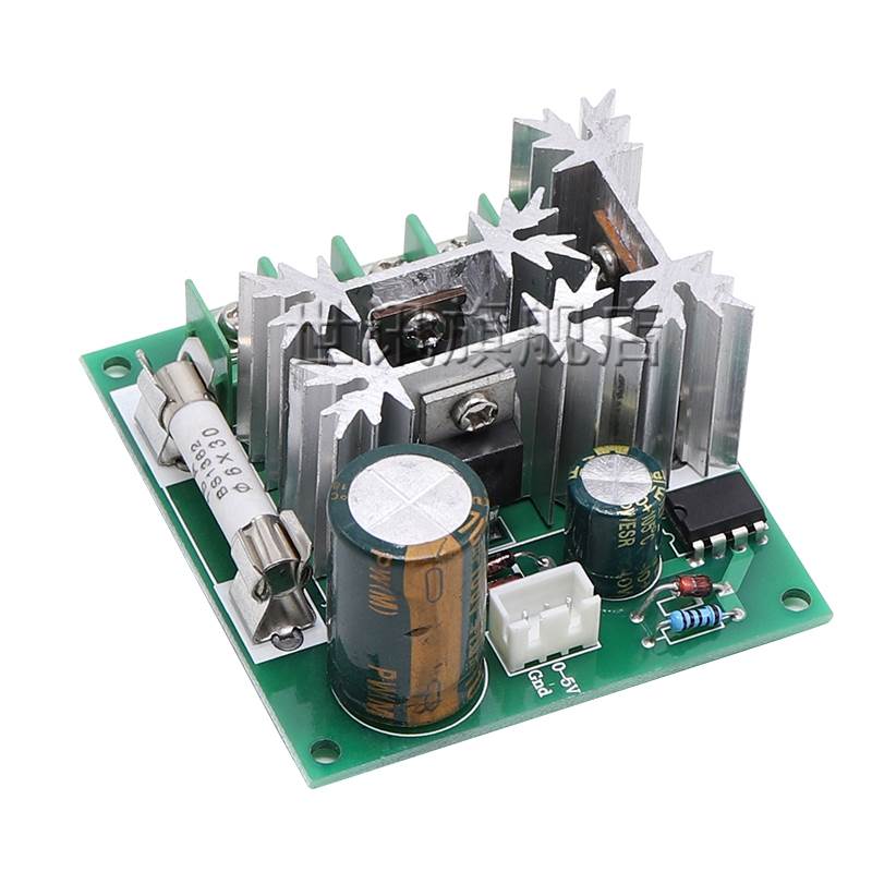 极速直流马达调速器 6V12V24V36V48V72V90V大功率SPWM无极调速板1