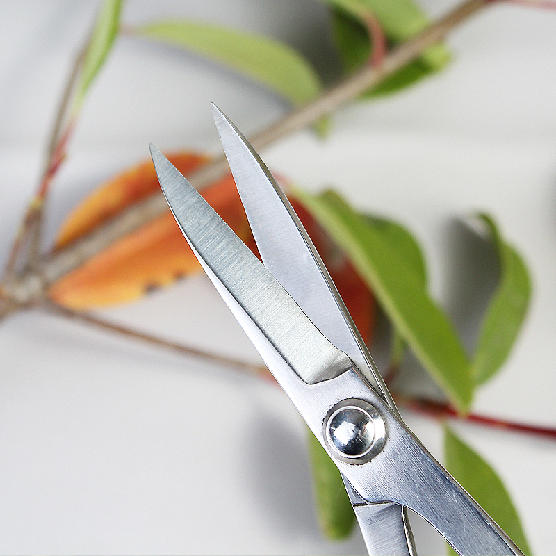 极速不锈钢叶芽剪盆景盆景造型修剪插花剪刀小枝叶芽剪Z小铝线剪