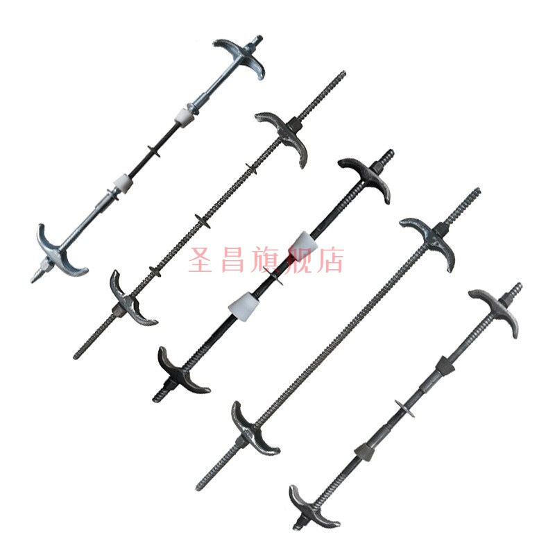 极速新品丝杆f套装通丝螺杆止水螺杆通丝模板拉杆m12穿墙螺丝杆防