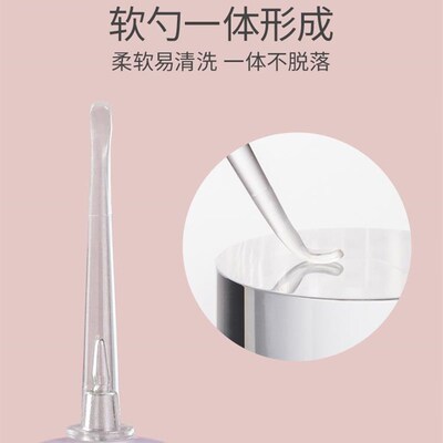新品如山挖耳勺儿童专q用发光掏耳勺婴儿掏耳朵挖耳屎软头神器安