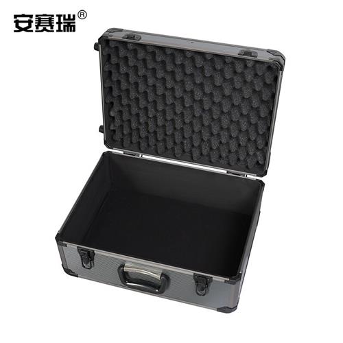 极速安赛瑞 拉杆k工具箱 铝合金五金工具箱仪器设备箱 多功能收纳