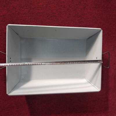 极速建筑工地用铁灰槽灰盆水泥盆工具收纳盒子煤炭U盒瓦匠用铁灰