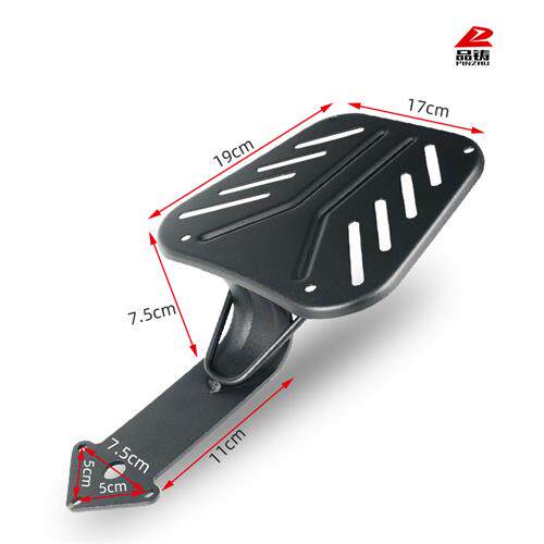 极速新国标尾架电动车自行车后备箱尾箱支架改装加厚收.纳箱货架