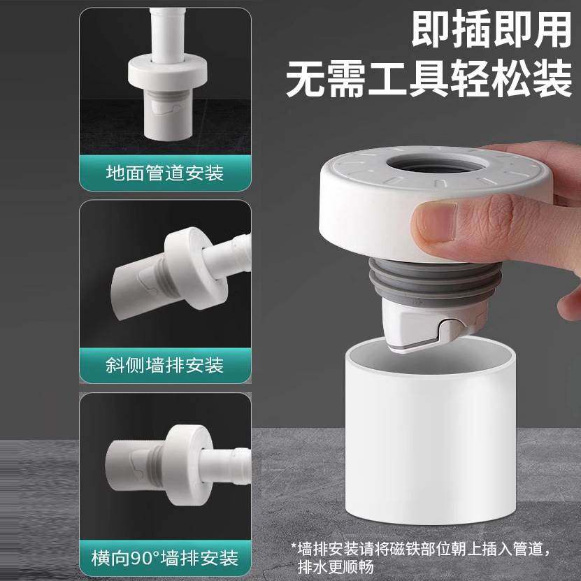 极速厨房下水管密封塞下水道堵口器接口对接N器下水口防臭塞密封,家装主材,下水软管/排水软管,淘宝优惠券,粉丝福利购,淘宝优惠卷