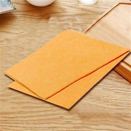 极速8PCS High Efficient uAntiGrease Bamboo Fiber Dish Cloth