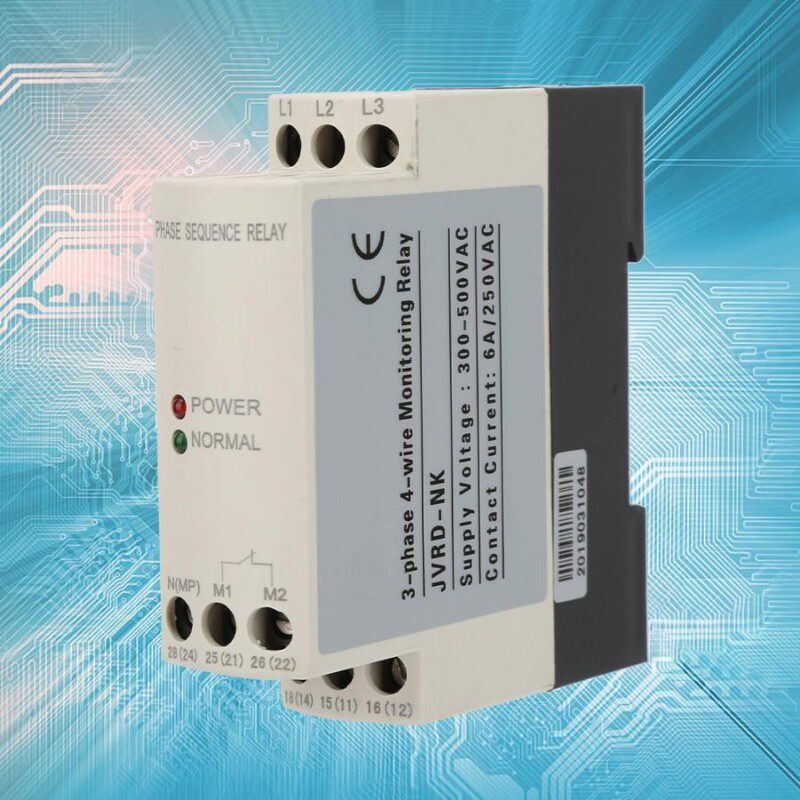 极速Voltage Protective Relay 4 Wire 3 Phase PhasSe Sequence