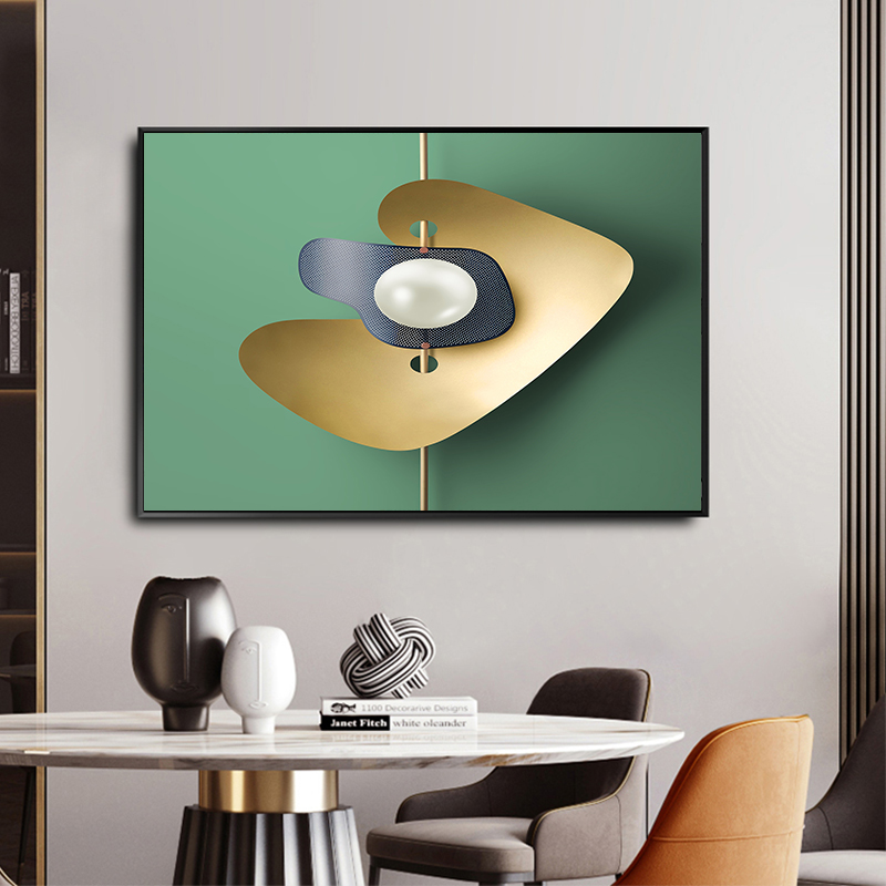 极速电表箱装饰画现代简约横版遮挡箱配电箱电源总开关Z电闸液压