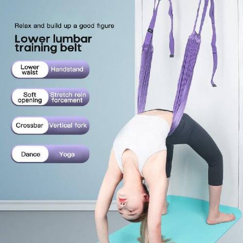 极速Fitness Aerial Yoga Swing Sling HHammock Trapeze Adjusta