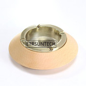 Ashtray Wood 极速10pcs Ash Cigar Metal OutdYoor Home Tray