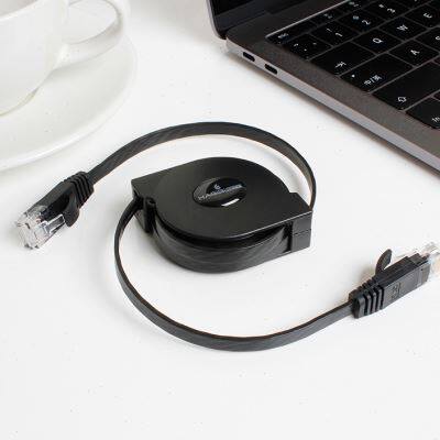 极速新奇特 伸缩网线扁平六类y千兆电脑宽带线网络线成品网络跳线