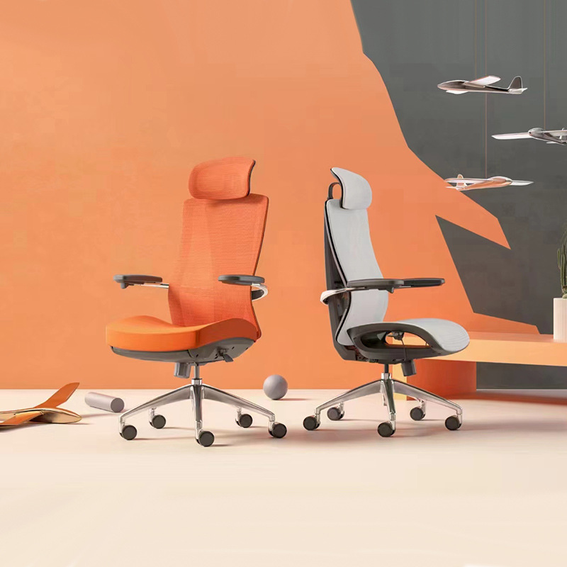 极速舒适升降家用护腰可躺两用人体F工学椅 万向轮经理职员午休办