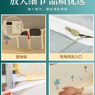 极速20a22年新款 全底卧室2023婴 蚊帐家用蒙古包防摔儿童牀免安装